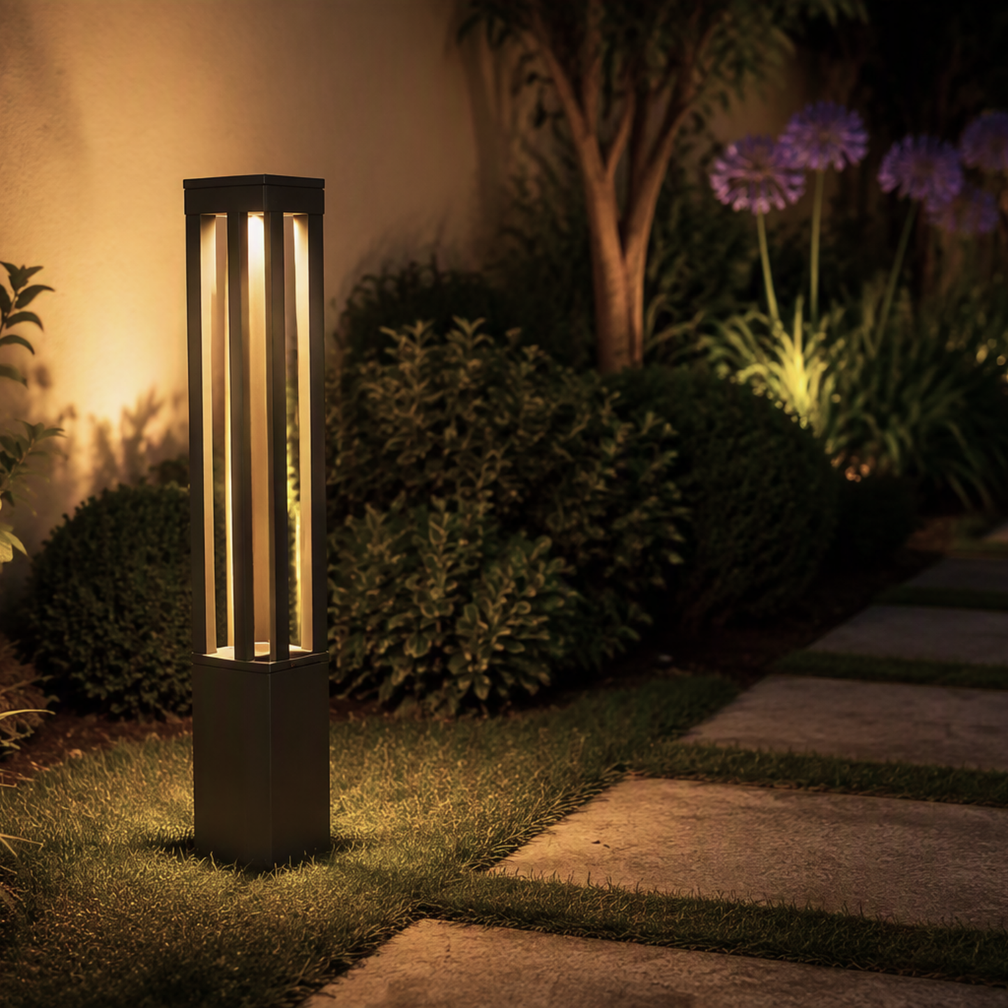 Farol de Jardín LED 10W 80cm IP54 Luz cálida 3000K