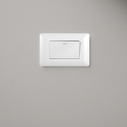 Interruptor Simple Armado 9/24 16A Blanco PC SEC