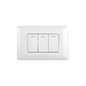 Interruptor Triple Armado 9/12 16A Blanco PC SEC