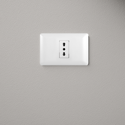 Interruptor Puenteado Armado 9/12 16A + 2 Tomacorrientes 16A Blanco PC SEC