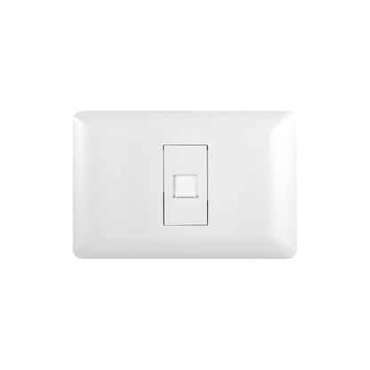 Toma Internet Puenteado Rj45 Blanco PC