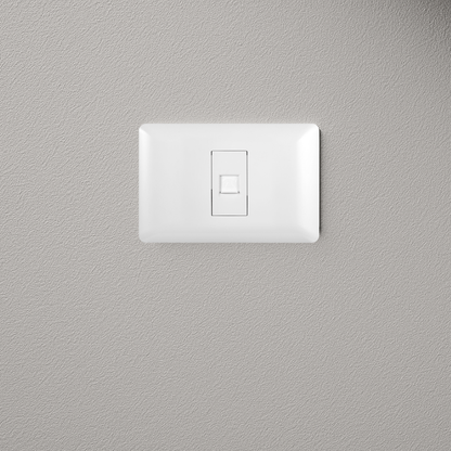 Toma Internet Puenteado Rj45 Blanco PC