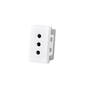 Modulo Tomacorriente 10A 250v Blanco PC SEC
