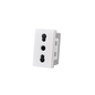 Modulo Tomacorriente 16A 250v Blanco PC SEC