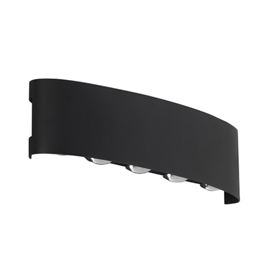 Aplique Lampara Muro Led 10w Exterior Luz Calida IP54