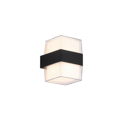 Aplique Farol Led Rectangular 10W IP54 Luz cálida 3000K