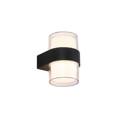 Aplique Farol Led Cilindro 10W IP54 Luz cálida 3000K