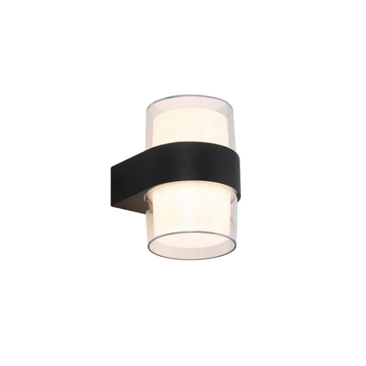 Aplique Farol Led Cilindro 10W IP54 Luz cálida 3000K