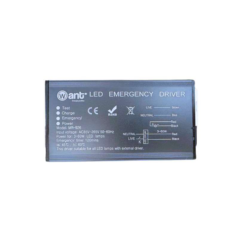 Kit de Emergencia Slim Panel LED 3 - 60W