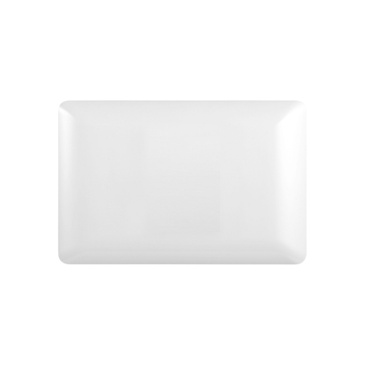 Placa Ciega Con Soporte Blanco PC