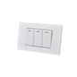 Interruptor Triple Armado 9/12 16A Blanco SEC