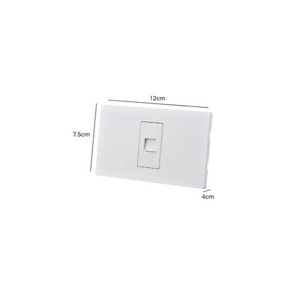 Toma Internet Rj45 Blanco