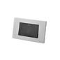 Interruptor Pulsador Puenteado Simple 10A Plateado/Negro