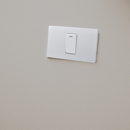 Interruptor Simple Armado 9/12 16A Plateado