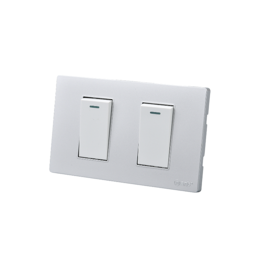 Interruptor Simple Armado 9/12 16A Plateado SEC