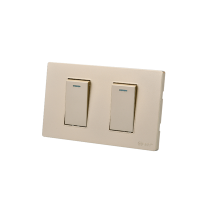 Interruptor Simple Armado 9/12 16A Dorado SEC