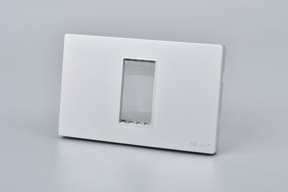 Placa Simple Metal Con Soporte Plateado