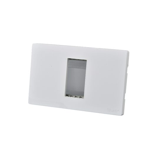 Placa Simple Metal Con Soporte Plateado