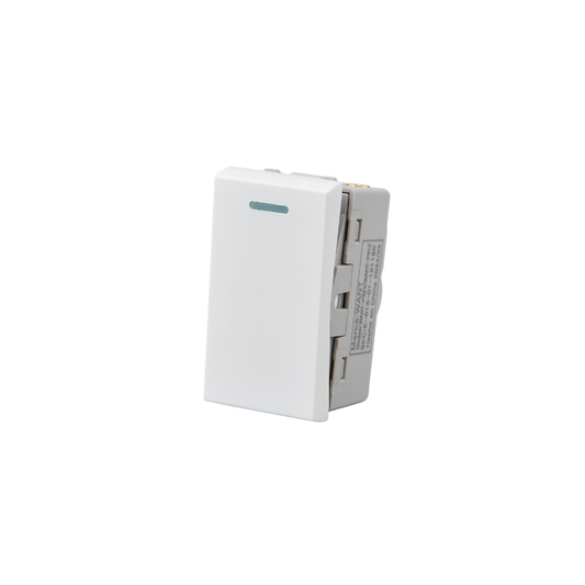 Modulo Interruptor Met 9/12 16A 250v Blanco