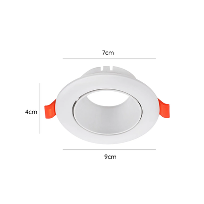 Foco Embutido Slim Blanco Porta Gu10