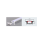 Perfil 2 metros 508 Embutido Color Aluminio 0.5mm Pack 10 unidades