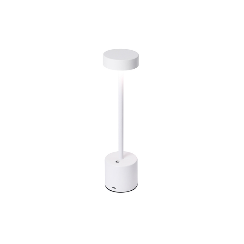 Lampara Led Blanca Tactil Recargable con Usb
