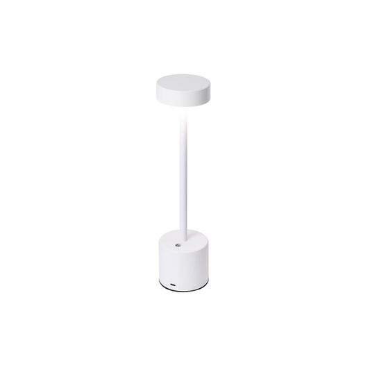 Lampara Led Blanca Tactil Recargable con Usb