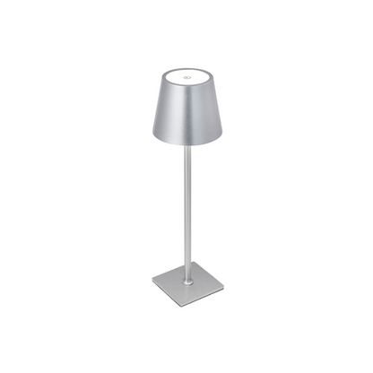 Lampara Led Plata Tactil Recargable con Usb