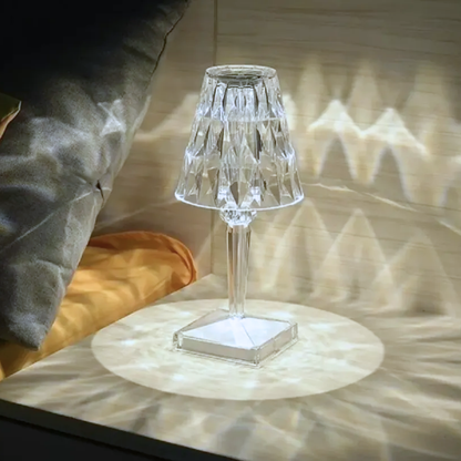 Lampara Led Prisma Tactil Recargable Dimeable con Usb