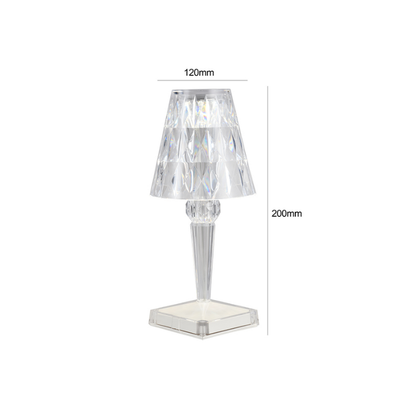 Lampara Led Prisma Tactil Recargable Dimeable con Usb