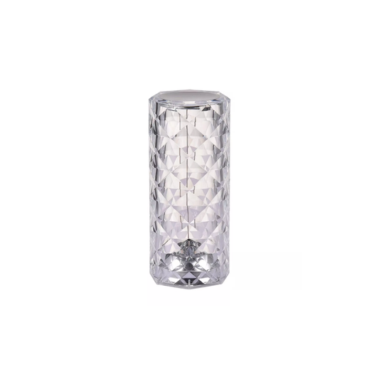 Lampara Led Cilindro Prisma Tactil Recargable Dimeable con Usb