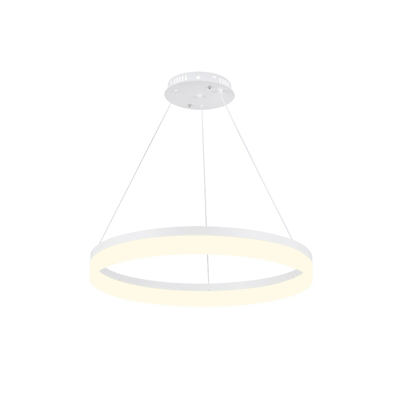 Lámpara Led Blanca Aro 60cm 36W CCT Modelo Zora