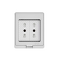 Hydrobox Enchufe Doble 10/16A IP55