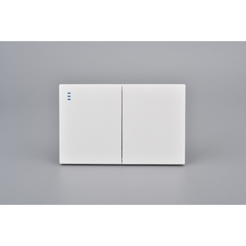 Interruptor Doble Armado Plano 9/12 16A Blanco SEC