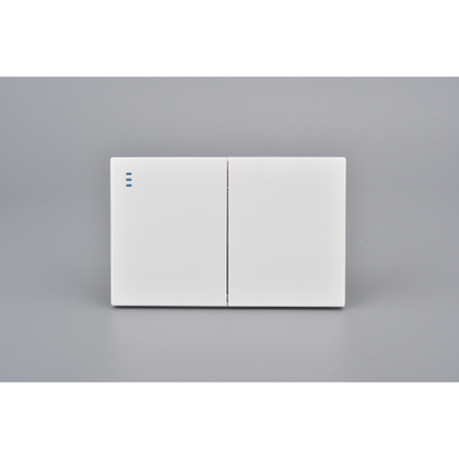 Interruptor Doble Armado Plano 9/12 16A Blanco SEC