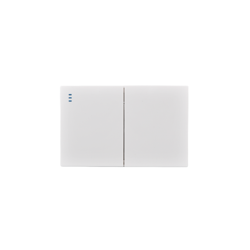 Interruptor Doble Armado Plano 9/12 16A Blanco SEC