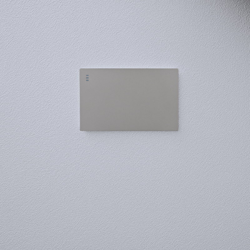 Interruptor Simple Armado Plano 9/12 16A Gris SEC