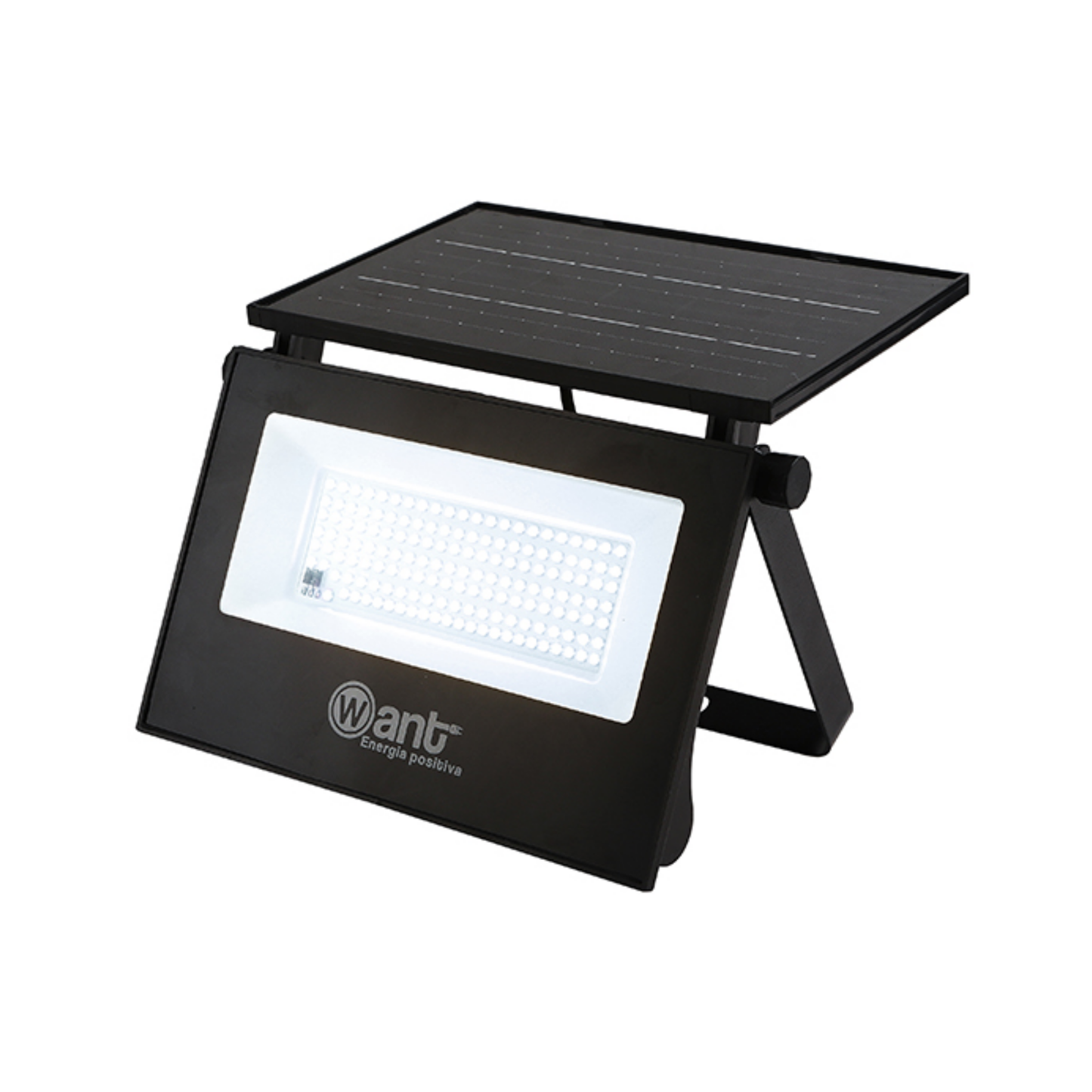 Foco proyector Solar 176LED Ip67 3.5V Luz fria + Control remoto