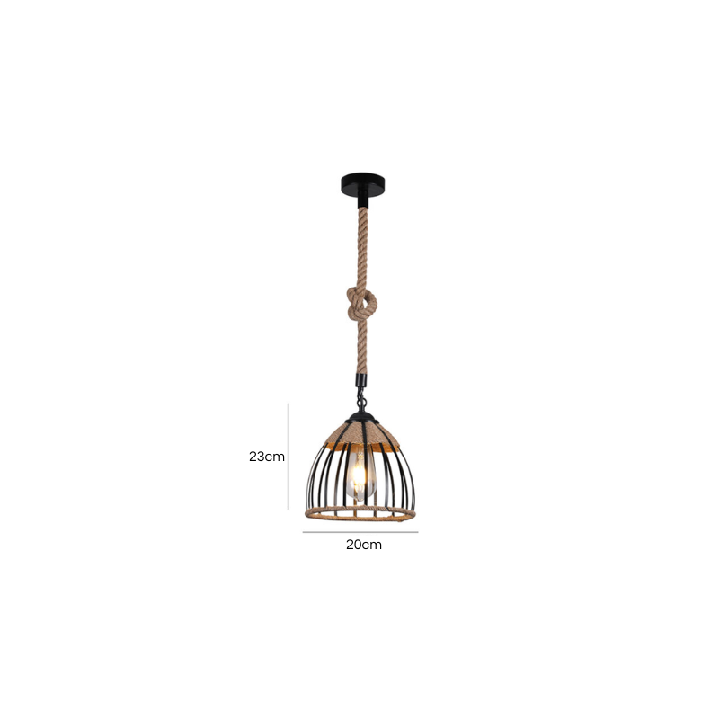 Lampara Colgante Vintage E27 Modelo Prestige