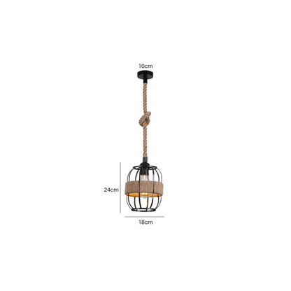 Lampara Colgante Vintage E27 Modelo Maison