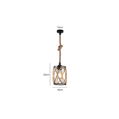 Lampara Colgante Vintage E27 Modelo Terra
