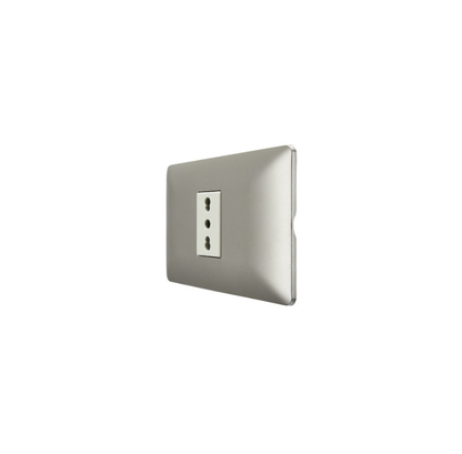 Enchufe Tomacorriente Simple Champagne Bipaso 10/16 220v SEC