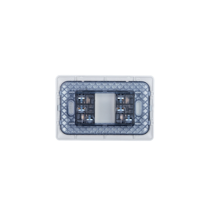 Enchufe Tomacorriente Doble Bipaso Champagne 10/16 220v SEC