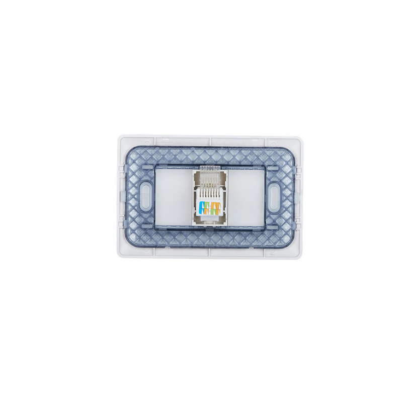 Toma Rrj45 Ethernet Red Internet Champagne