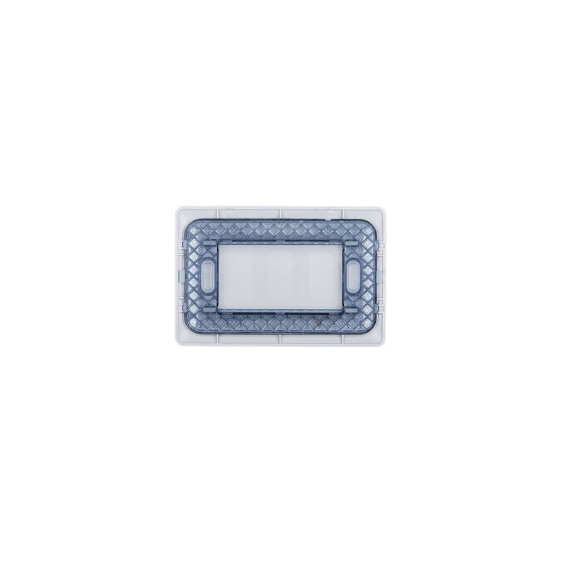 Placa Ciega Con Soporte Champagne