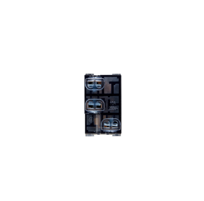 Modulo Enchufe Tomacorriente Champagne 10a 250v Sec