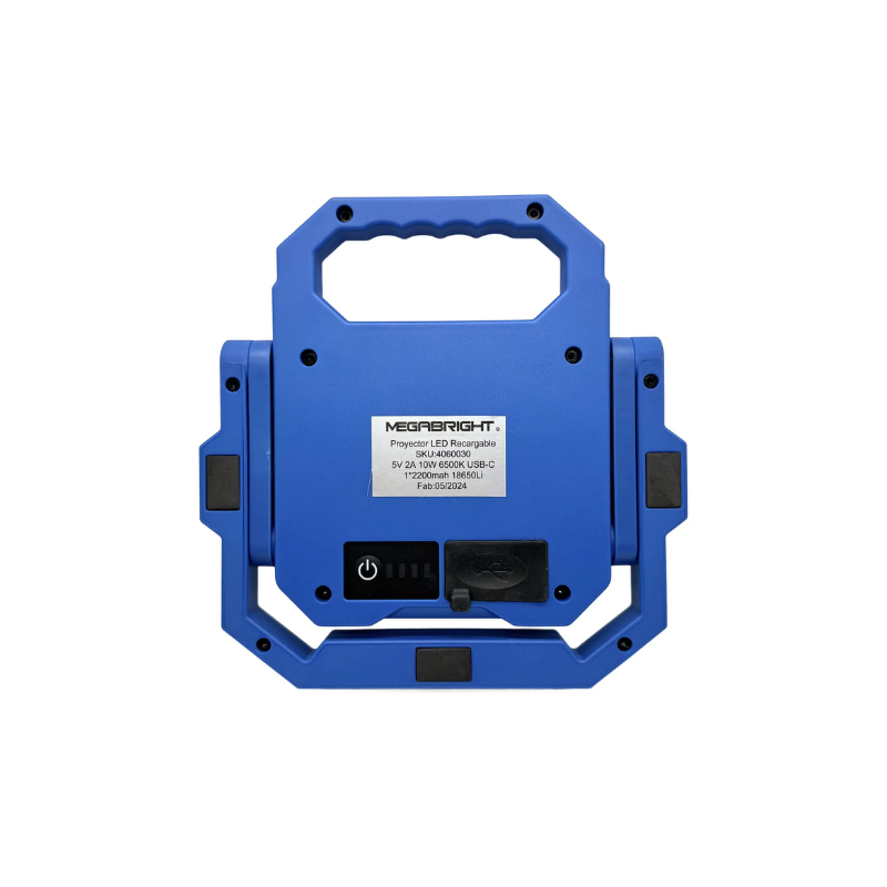 Foco Proyector Recargable Portatil 10W 6500K