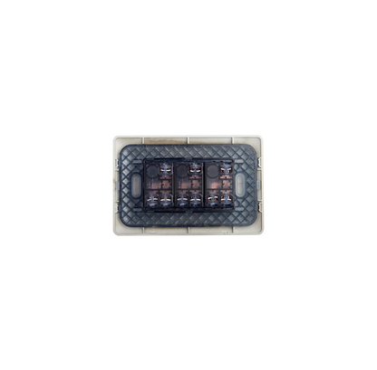 Interruptor Triple Café 9/32 10A 250V SEC