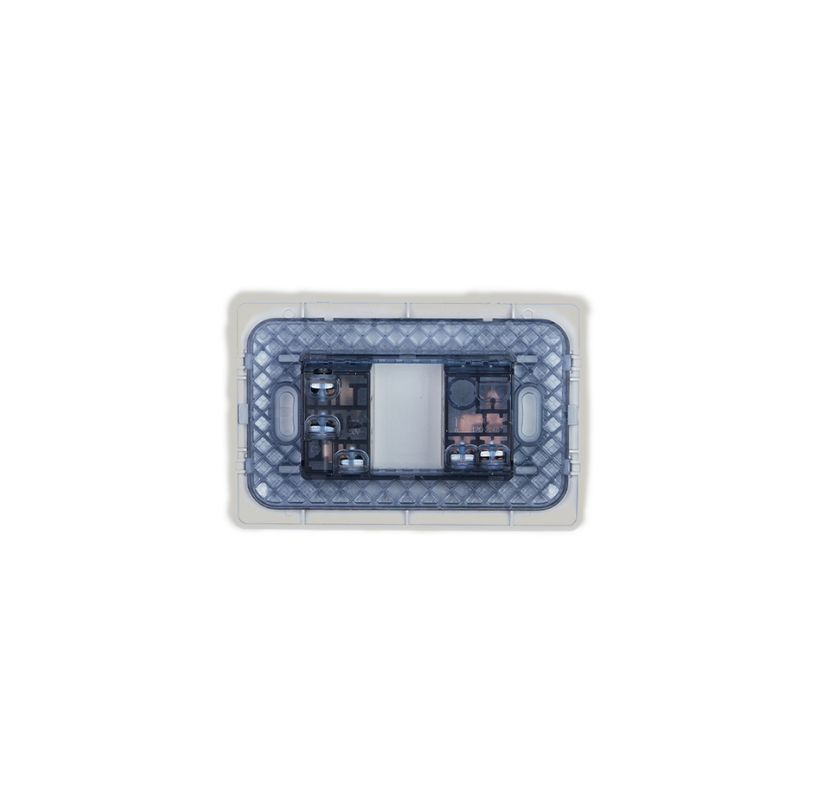 Interruptor Simple 9/12 con Enchufe Simple Café 10A 250V SEC