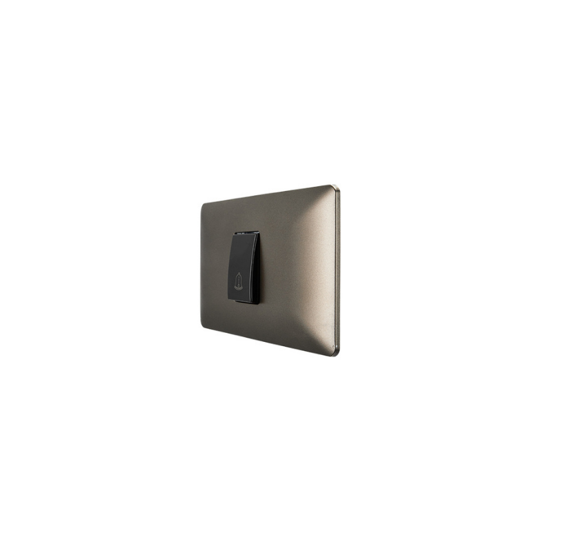 Boton Pulsador De Timbre Café 10A 250V